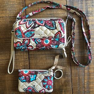 Vera Bradley Wristlet & Card Case
